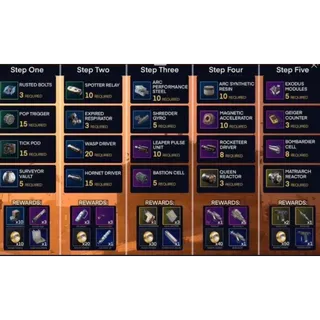 Trophy Display Stage 1-5  Fast Shipping