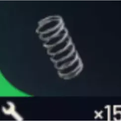 Steel springs (×100)