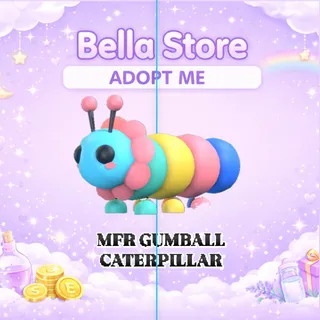 MFR GUMBALL CATERPILLAR