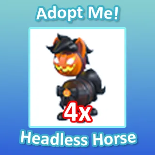 4 Headless Horse