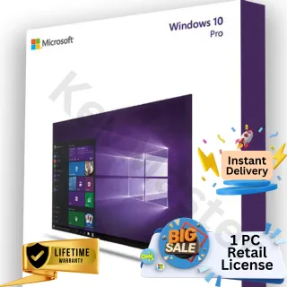 Windows 10 Pro (Big Sale)