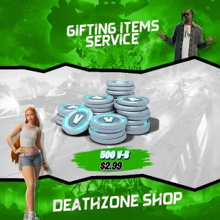 500x VBucks | Gifting Service