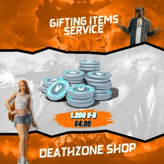 1,200x VBucks | Gifting Service