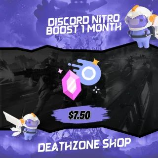 Discord Nitro Boost 1 Month | Gift link