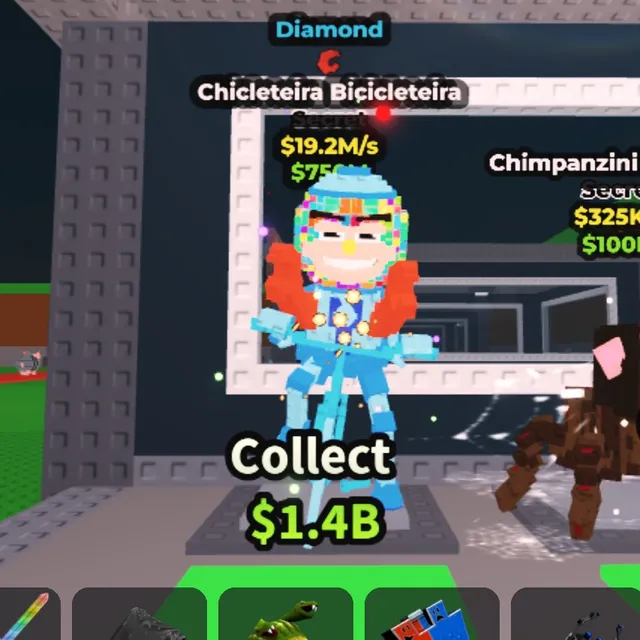 Diamond Chicleteira Bicicleteira | Steal A Brainrot - Other - Gameflip