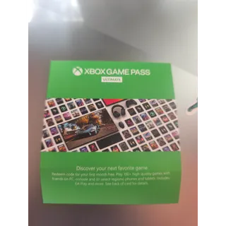 Xbox Game Pass 1-month
