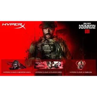 Call of Duty: Modern Warfare III HyperX In-Game Items