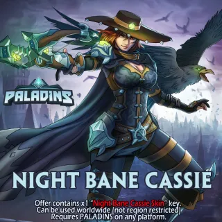 Paladins Night Bane Cassie Skin