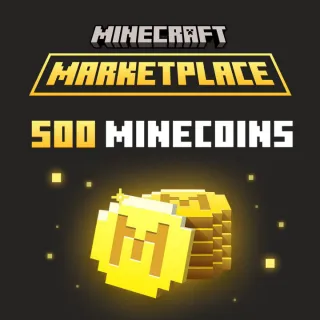 Minecraft 500 Minecoins (May Perk)