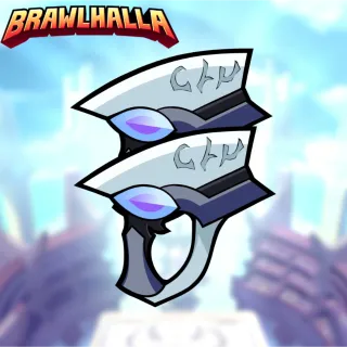 Brawlhalla Hraesvelgr's Eyes Blasters Weapon Skin