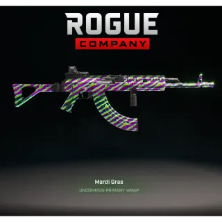 Rogue Company - Mardi Gras Weapon Wrap