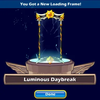 Brawlhalla Luminous Daybreak Loading Frame