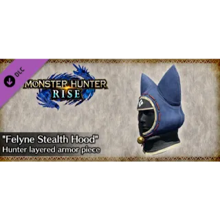 Monster Hunter Rise: Sunbreak - Felyne Stealth Hood [DLC]