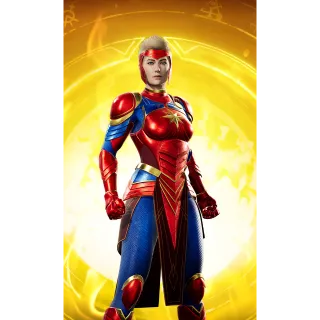 Marvel's Midnight Suns Medieval Captain Marvel Suit