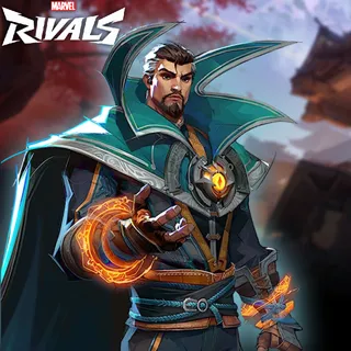  Doctor Strange Master of Black Magic Costume - Marvel Rivals