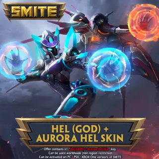 SMITE Hel (God) + Aurora Hel Exclusive Skin