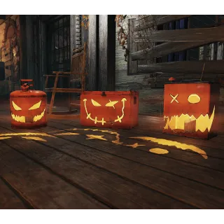 Fallout 76 - Rusted Jack o' Lantern Lights