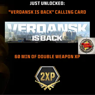 Call of Duty: Warzone - Verdansk Calling Card + 2WXP Token