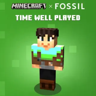 Minecraft - Fossil Time Well Played Character Creator item (Bedrock Edition)