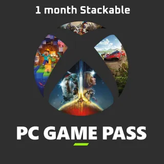 PC Game Pass 1 Month Stackable 