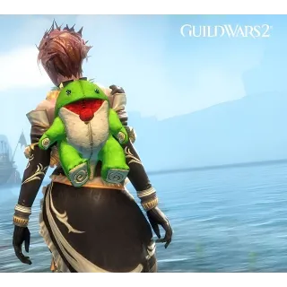 Guild Wars 2 Green Quaggan Backpack Cover