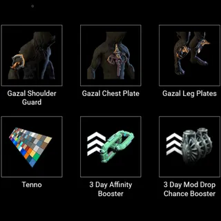 Warframe Gazal Pack [PC/PS/Xbox/Switch]