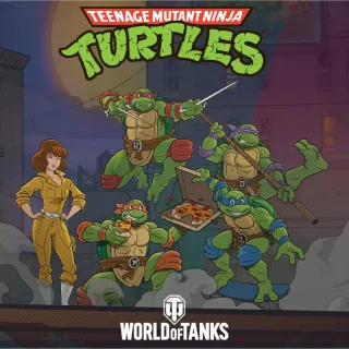 World of Tanks - Teenage Mutant Ninja Turtles Bonus Pack