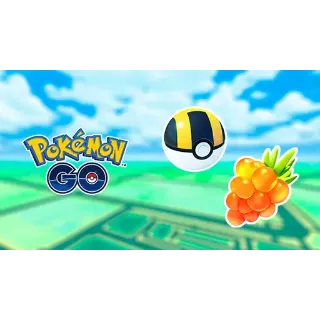Pokemon GO Ultra Balls and Golden Razz Berry