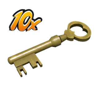 10x Mann Co. Supply Crate Key