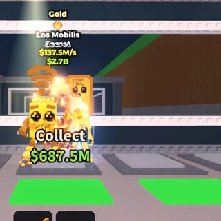 137.5m/s gold los moblis 1 trait 