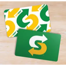 $200 Subway Gift Card with Pin