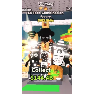 Yin Yang La Taco Combinasion  612.5M