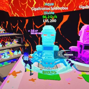 Max Level Aqua Spider