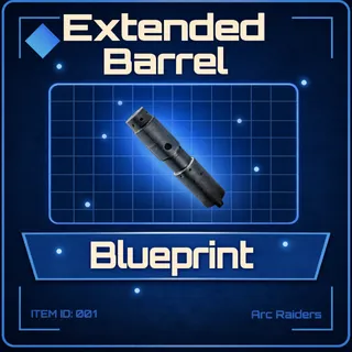 Extended Barrel Blueprint - Arc Raiders