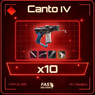 Canto IV x10 Full Attachments - Arc Raiders