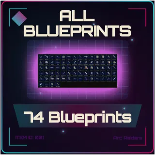 All Blueprints - Arc Raiders