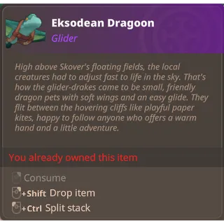 Farever - Eksodean Dragoon Glider [NA]