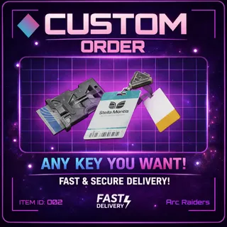 Key Card Custom Order - Arc Raiders