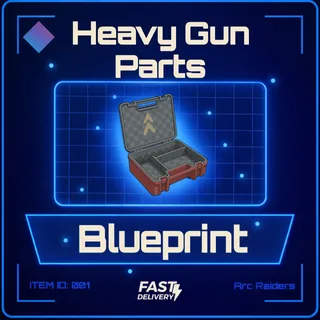Heavy Gun Parts Blueprint - Arc Raiders