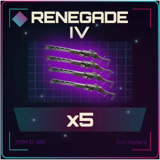 Renegade IV x5 - Arc Raiders