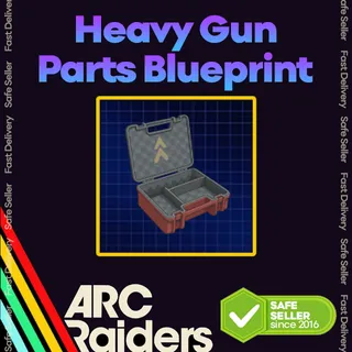 Heavy Gun Parts Blueprint - Arc Raiders