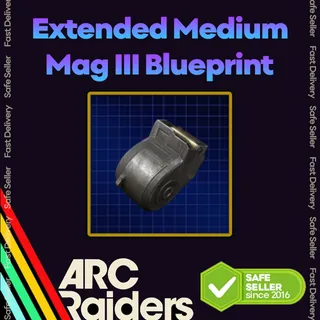 Extended Medium Mag III Blueprint - Arc Raiders