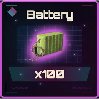 Battery x100 - Arc Raiders