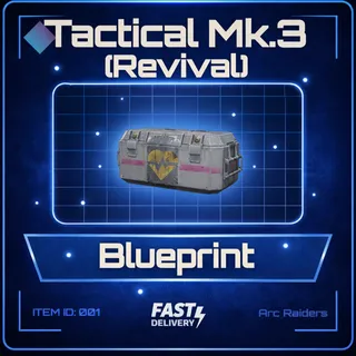 Tactical Mk.3 (Revival) Blueprint - Arc Raiders