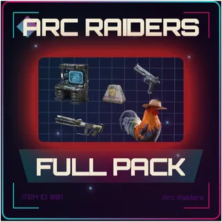 Full Pack - Arc Raiders (All Blueprints + All Workbenches max lvl + Scrappy max lvl)