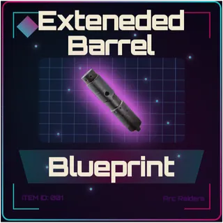 Extended Barrel Blueprint- Arc Raiders