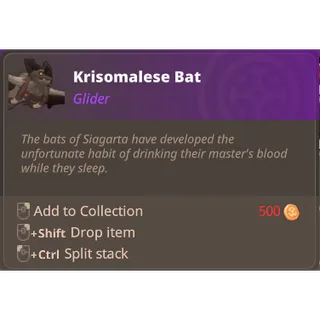 Farever - Krisomalese Bat [NA]