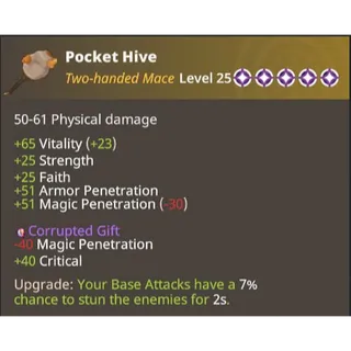 Farever - Pocket Hive lvl 25 - Legendary - 5 Stars [EU/NA]