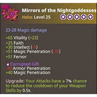 Farever - Mirrors of the Nightgoddesses lvl 25 - Legendary - 5 Stars [EU/NA]