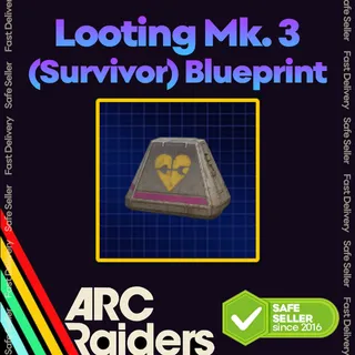 Looting Mk. 3 (Survivor) Blueprint - Arc Raiders